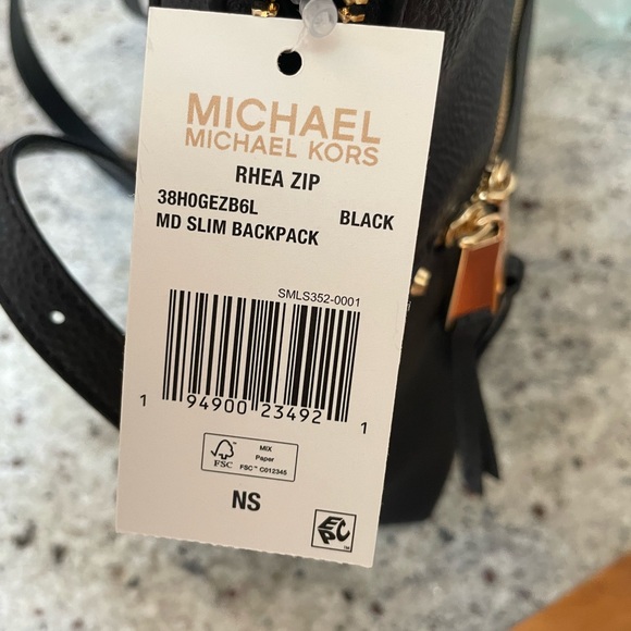 Rhea Zip Medium Slim Backpack from Michael Kors - Picture 6 of 10